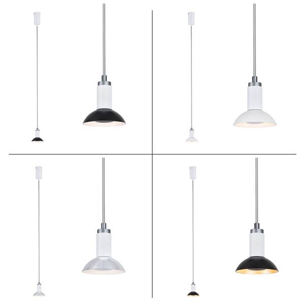  Paulmann Paulmann Runa Hanging Light, White/grey 