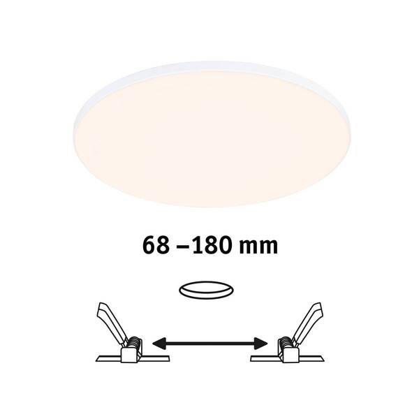  Paulmann Paulmann Veluna Edge Ip44 3,000k Dimmable ø 20cm 