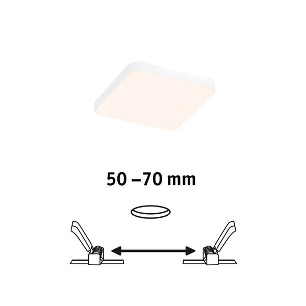 Paulmann Paulmann Veluna Edge Ip44 3000k Dimmable 9x9cm 
