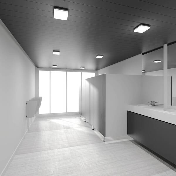  Performance In Lighting Performance In Lighting Wl260 Led Ceiling Lamp Angular Aluminium 24 w 