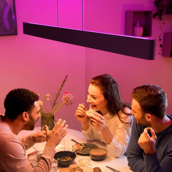  Philips Hue Philips Hue Ensis Pendant Light, Waca, Black 