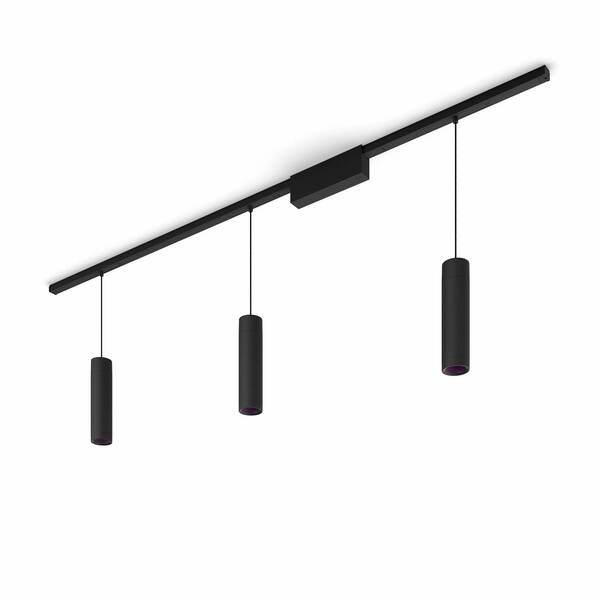  Philips Hue Philips Hue Perifo Track, 3 Led Pendant, Black 