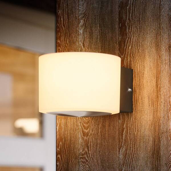  Philips Philips Led Outdoor Wall Light Otis Ue, White, Steel, Ip44 
