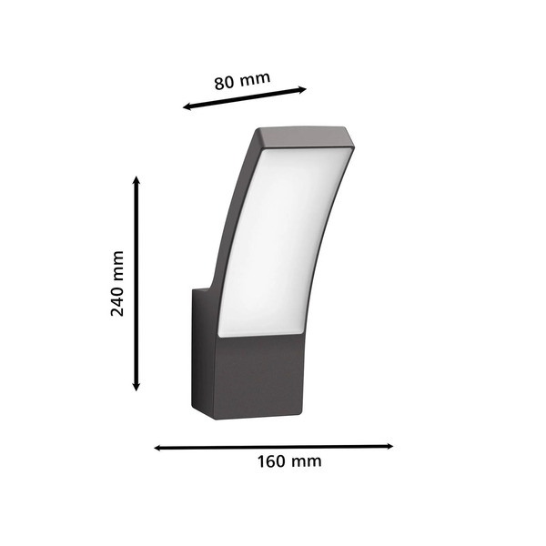  Philips Philips Led Outdoor Wall Light Splay Ue 