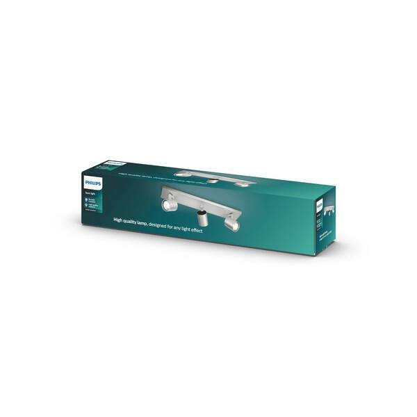  Philips Philips Myliving Runner Spot Gu10 3-bulb Aluminium 