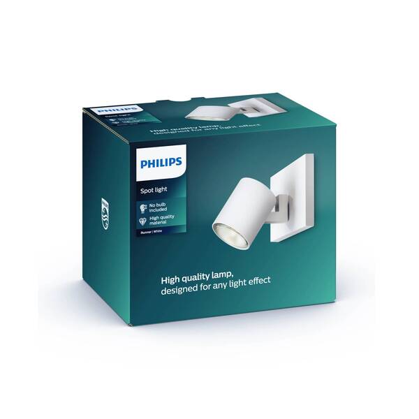  Philips Philips Myliving Runner Wall Spot Gu10 White 