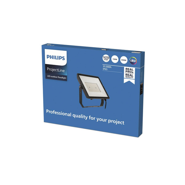  Philips Philips Projectline Led Outdoor Spotlight 6,500k 150w 