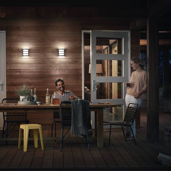  Philips Philips Python Led Outdoor Light Anthracite 4,000k 