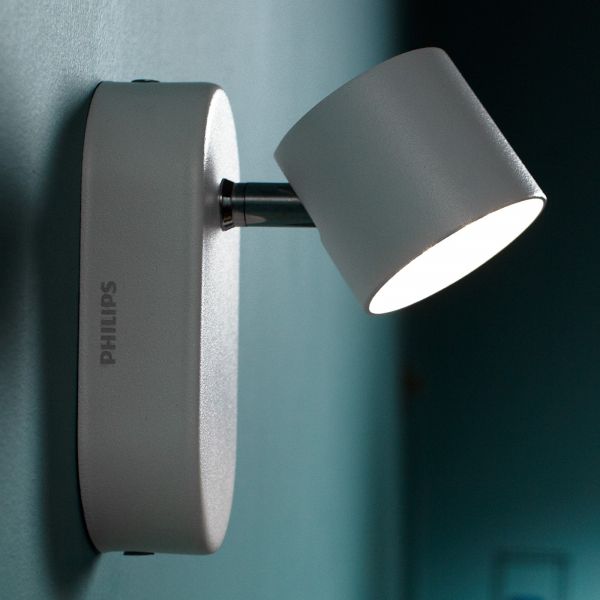  Philips Philips Star Led Wall Light White Tilting 