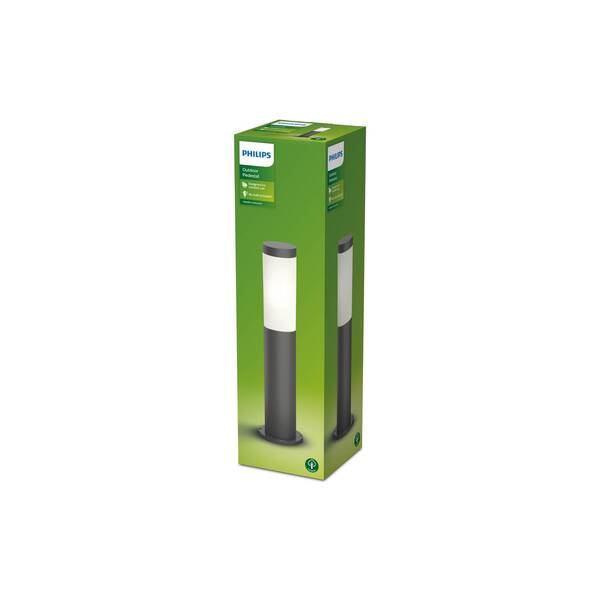  Philips Philips Utrecht Pillar Light E27 Anthracite 