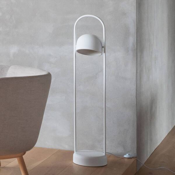  Please Wait To Be Seated Please Wait To Be Seated Quay Floor Lamp, White 