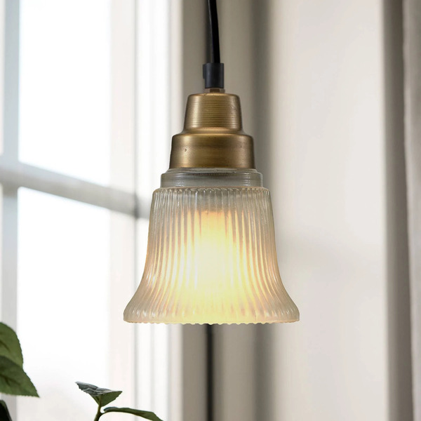  Pr Home Pr Home Pendant Light Emmi, Antique Brass-coloured, ø 12 Cm 