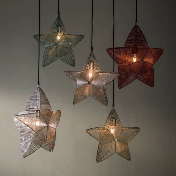  Pr Home Pr Home Rigel Decorative Star Metal ø 50 cm Red 