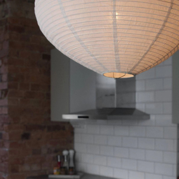  Pr Home Pr Home Verona Pendant Light, White, ø 55 Cm, Fabric, E27 Led 