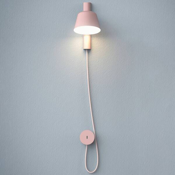  Prandina Prandina Bima W1 Usb Led Wall Light, Pink 