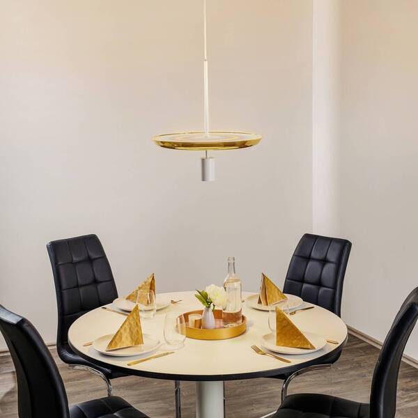  Prandina Prandina Landing S50 Led Hanging Light Brass 