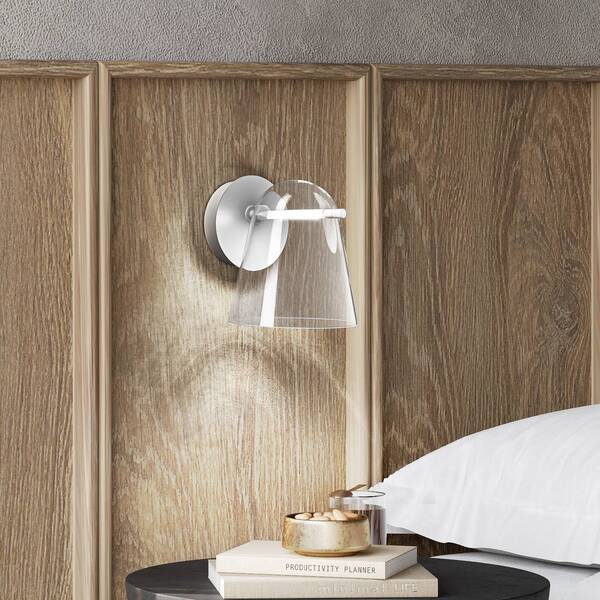  Prandina Prandina Sino W3 Led Wall Lamp Clear/matt White 