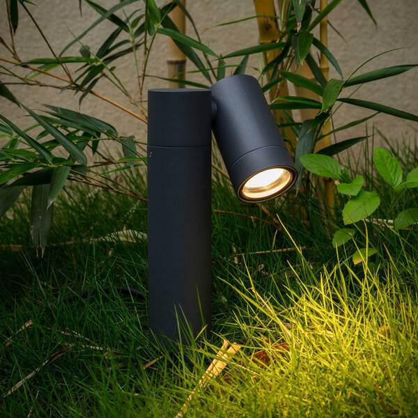  Prios Prios Tulimar Ground Spike Light, 1-bulb, Anthracite, Ip65 