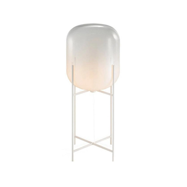  Pulpo Pulpo Floor Lamp Oda In Between, Moonlight White/white, 111 Cm 