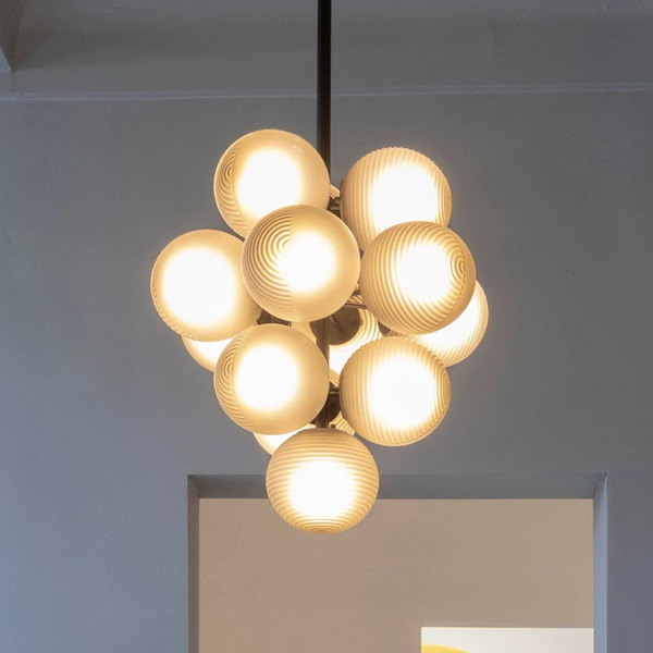  Pulpo Pulpo Pendant Light Stellar Grape Small, White, 13 Lights 