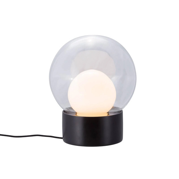  Pulpo Pulpo Table Lamp Boule Small, Clear/opal/black, Glass 