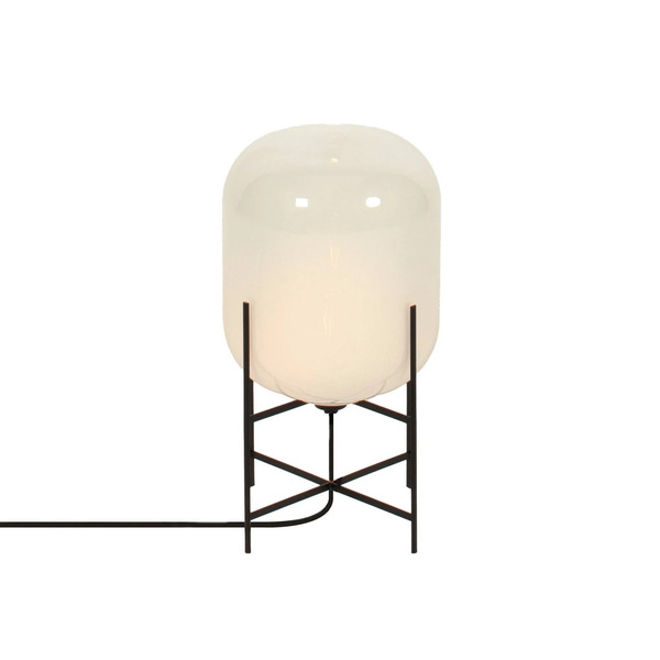  Pulpo Pulpo Table Lamp Oda Small, White/black, Height 45 Cm 