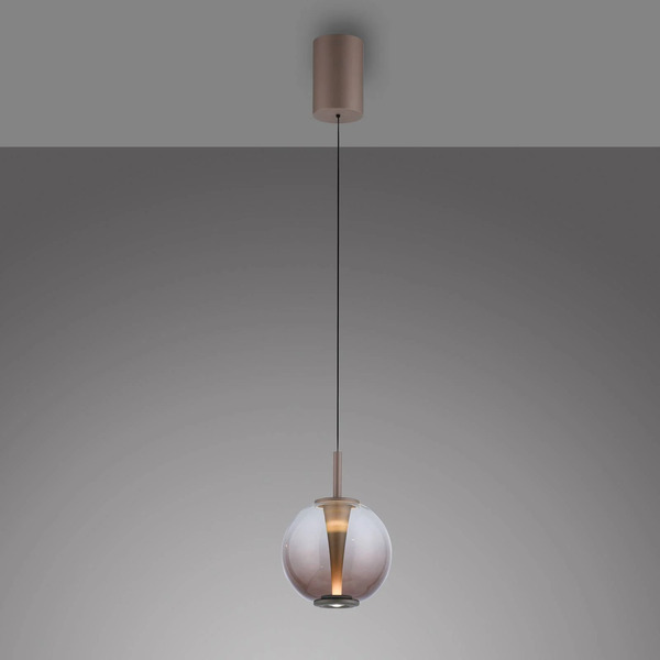  Pure Pure Led Hanging Light Infinity, Bronze/amber, ø 18 Cm, Cct 