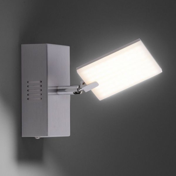  Pure Pure Mira Led Wall Light Remote, Cct, Aluminium 