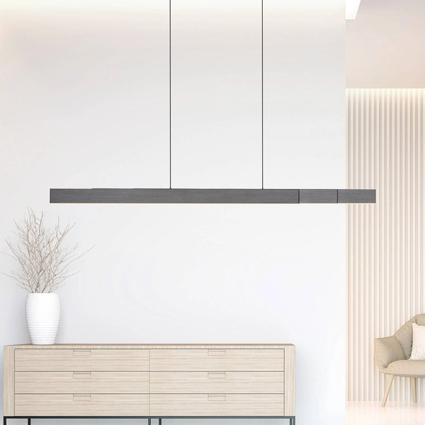  Pure Pure Moto-rise Led Pendant Light, Platinum, Aluminium, Cct 