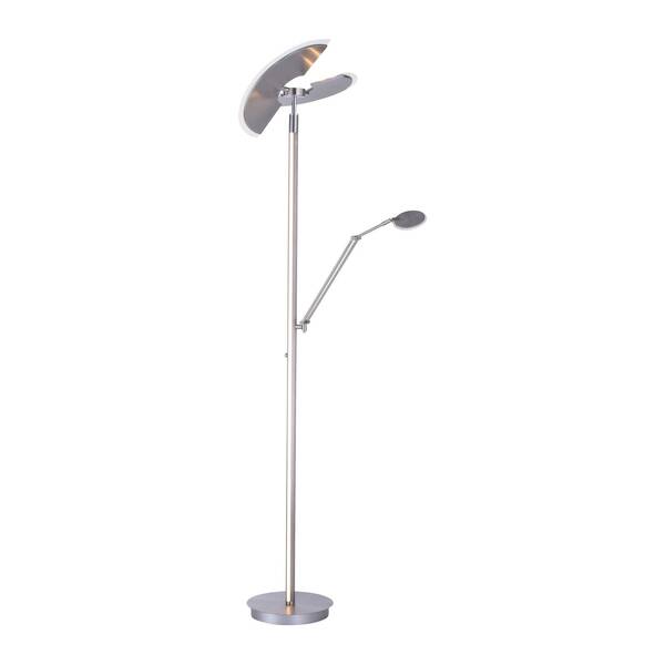  Pure Pure Mutil Led Floor Lamp, Reading Lamp, Silver 