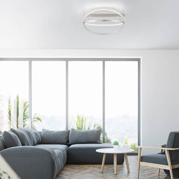  Q-smart-home Q-smart-home Paul Neuhaus Q-beluga Led Ceiling Light Steel 
