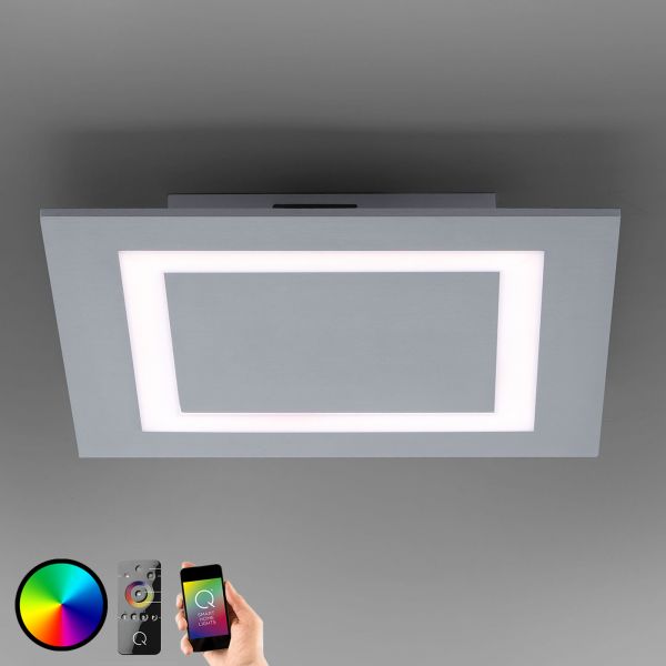  Q-smart-home Q-smart-home Paul Neuhaus Q-miran Led Ceiling Light, 30 X 30 Cm 