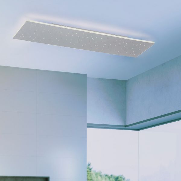  Q-smart-home Q-smart-home Paul Neuhaus Q-nightsky, Led Ceiling Lamp 100x25cm 