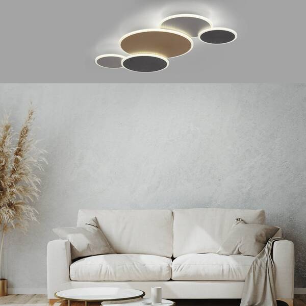  Q-smart-home Q-smart-home Paul Neuhaus Q-piato Led Ceiling Light 5-bulb 