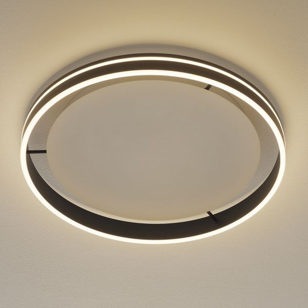  Q-smart-home Q-smart-home Paul Neuhaus Q-vito Ceiling Lamp 59 Cm Anthracite 