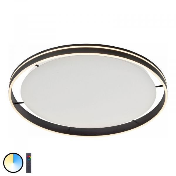  Q-smart-home Q-smart-home Paul Neuhaus Q-vito Ceiling Lamp 79 cm Anthracite 