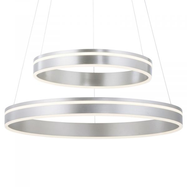  Q-smart-home Q-smart-home Paul Neuhaus Q-vito Hanging Lamp Two-bulb Steel 