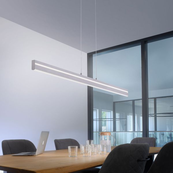  Q-smart-home Q-smart-home Paul Neuhaus Q-vito Linear Pendant Lamp, Steel 