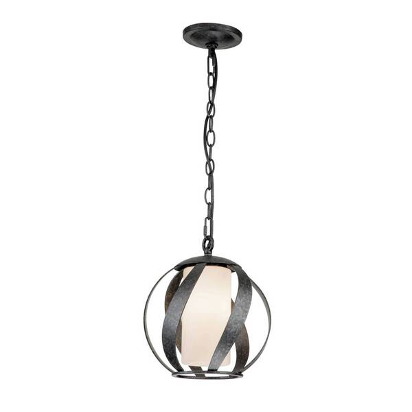  Quintiesse Quintiesse Blacksmith Hanging Light Black/white 1-bulb ø25.4 