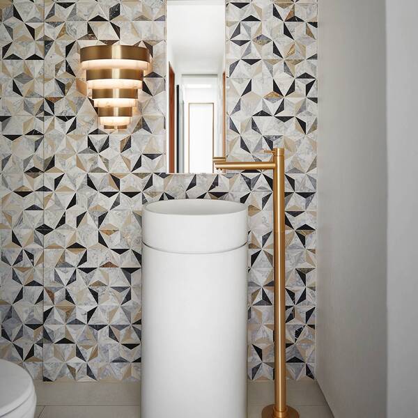  Quintiesse Quintiesse Echelon Led Wall Light, Brass 