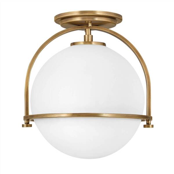  Quintiesse Quintiesse Somerset Ceiling Light, One-bulb, Brass 