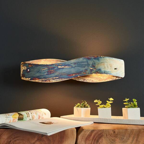  Quitani Quitani Led Wall Light Lian, Oxidised, Dimmable 