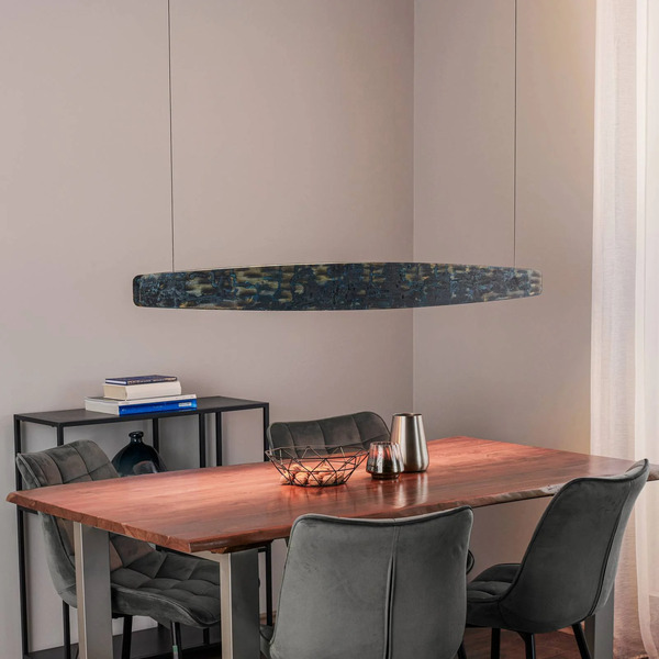  Quitani Quitani Lysia Led Pendant, Oxidised/black, 148 Cm 