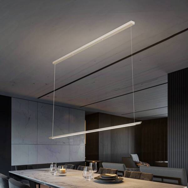  Quitani Quitani Niara Led Hanging Light Cct Aluminium Anodised/natural 