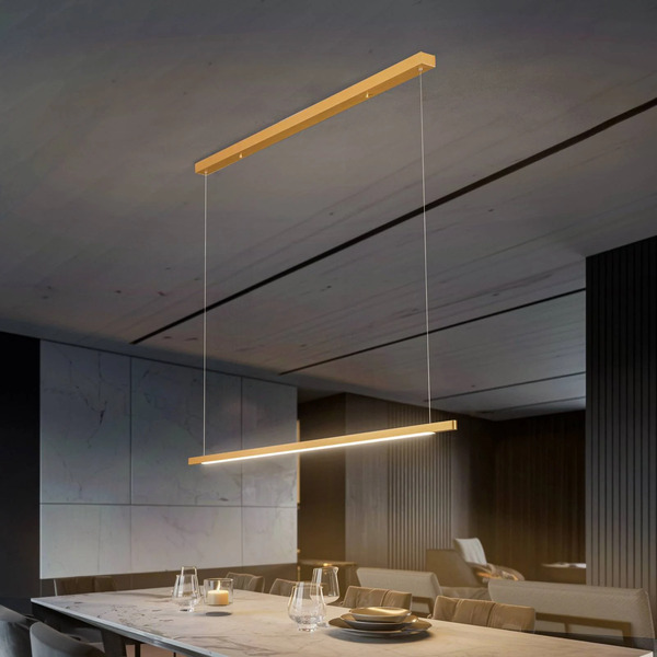  Quitani Quitani Talon Led Hanging Light Brass Anodised 24w 