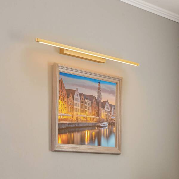  Quitani Quitani Talon Led Picture Light, Anodised Brass 