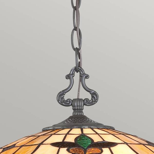 Quoizel Quoizel Kami Tiffany Style Pendant Light 