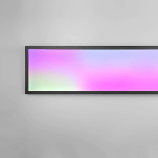  Reality Leuchten Reality Leuchten Beta Led Ceiling Lamp, Length 119 Cm, Black, Rgbw, Cct 