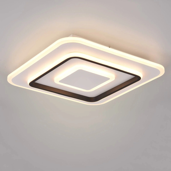  Reality Leuchten Reality Leuchten Led Ceiling Light Jora Angular, 39.5 X 39.5 Cm 