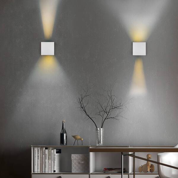  Reality Leuchten Reality Leuchten Led Outdoor Wall Lamp Talent, Titanium-coloured, Width 10 Cm, Sensor 
